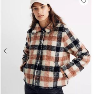 Madewell sherpa hazlewood jacket